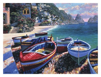 Une crique à Capri