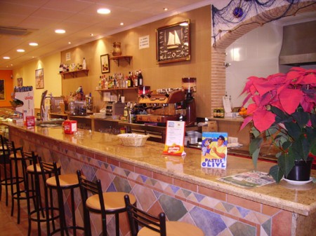Vue du comptoir