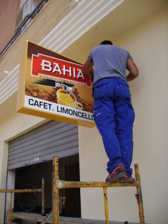Enseigne "Bahia"