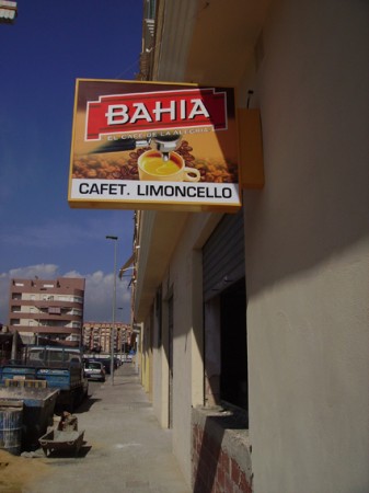 Enseigne "Bahia"
